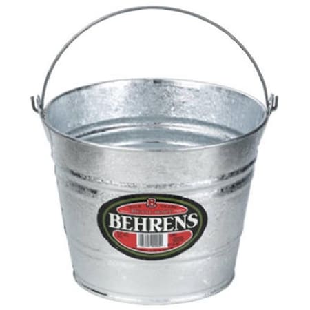 Behrens Behrens 1205 5 Quart Galvanized Standard Pail 800612